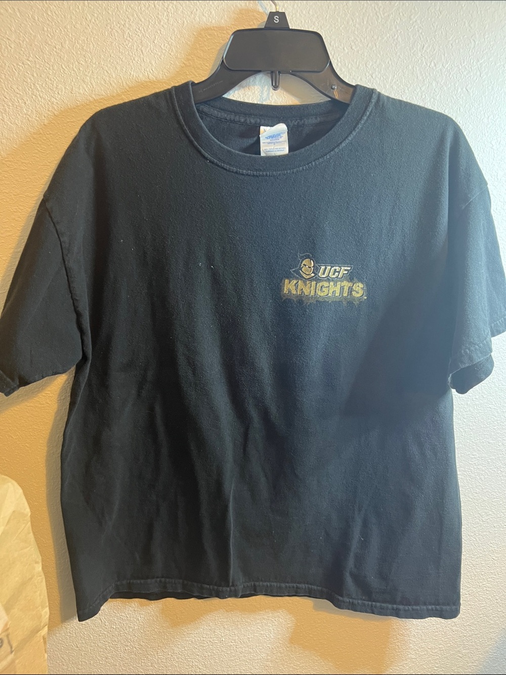 UCF Knights Black Short Sleeve Tee - Collegiate Logo